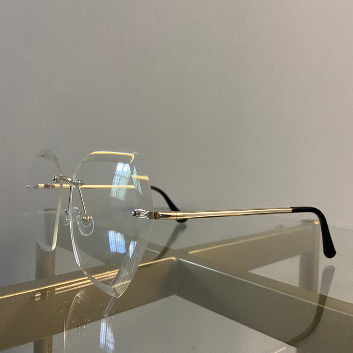 Frameless Clear Sunglasses