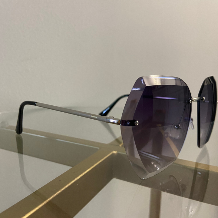 Frameless Clear Sunglasses