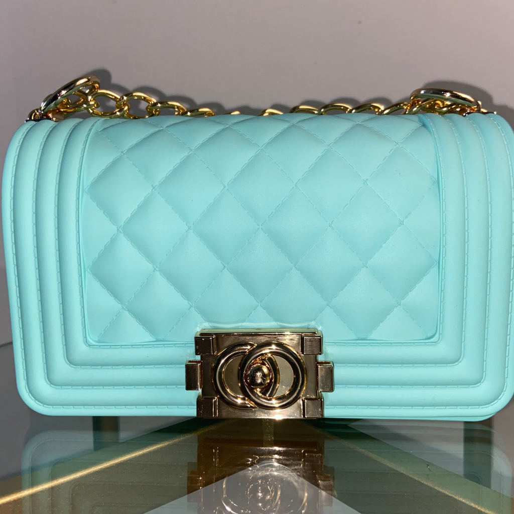 Lux Silicone Small Handbag